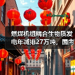 燃煤机组耦合生物质发电年减排27万吨，国内最大项目投产（图1）