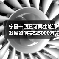 宁夏十四五可再生能源发展如何实现5000万装机目标？（图1）