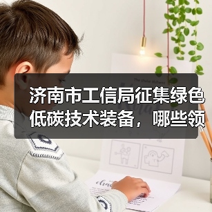 济南市工信局征集绿色低碳技术装备，哪些领域将优先支持（图3）