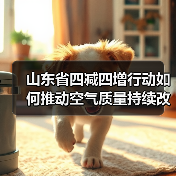 山东省四减四增行动如何推动空气质量持续改善？（图1）