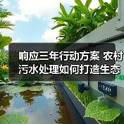响应三年行动方案 农村污水处理如何打造生态治理标杆（图4）