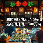 我国首座内河LNG接收站穹顶升顶,500万吨减排背后的绿色革命(图1) 我国首座内河LNG接收站穹顶升顶,500万吨减排背后的绿色革命(图1)