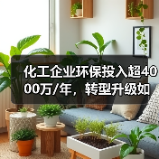 化工企业环保投入超4000万/年,转型升级如何破局?(图4) 化工企业环保投入超4000万/年,转型升级如何破局?(图4)