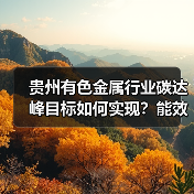 贵州有色金属行业碳达峰目标如何实现?能效升级路线图曝光(图3) 贵州有色金属行业碳达峰目标如何实现?能效升级路线图曝光(图3)