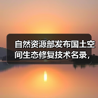 自然资源部发布国土空间生态修复技术名录,首批创新技术有哪些?(图2) 自然资源部发布国土空间生态修复技术名录,首批创新技术有哪些?(图2)