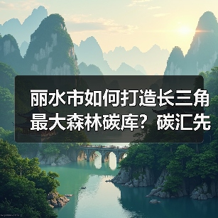 丽水市如何打造长三角最大森林碳库?碳汇先行示范区建设全解析(图3) 丽水市如何打造长三角最大森林碳库?碳汇先行示范区建设全解析(图3)