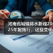 河南省城镇排水新规2025年起施行,这些变化要注意(图2) 河南省城镇排水新规2025年起施行,这些变化要注意(图2)