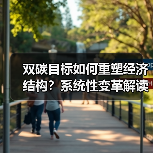 双碳目标如何重塑经济结构?系统性变革解读(图2) 双碳目标如何重塑经济结构?系统性变革解读(图2)