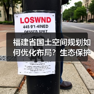 福建省国土空间规划如何优化布局?生态保护与协调发展并重(图1) 福建省国土空间规划如何优化布局?生态保护与协调发展并重(图1)