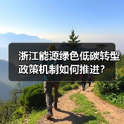 浙江能源绿色低碳转型政策机制如何推进？（图1）
