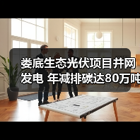 娄底生态光伏项目并网发电 年减排碳达80万吨(图1) 娄底生态光伏项目并网发电 年减排碳达80万吨(图1)