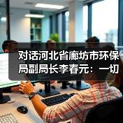对话河北省廊坊市环保局副局长李春元:一切为了形成向污染宣战的强大合力(图1) 对话河北省廊坊市环保局副局长李春元:一切为了形成向污染宣战的强大合力(图1)