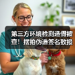 第三方环境检测造假被查！摆拍伪造签名致报告失实（图1）