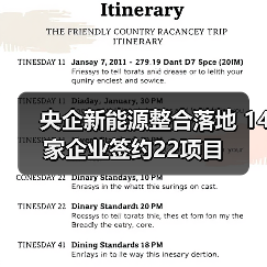 央企新能源整合落地 14家企业签约22项目(图1) 央企新能源整合落地 14家企业签约22项目(图1)