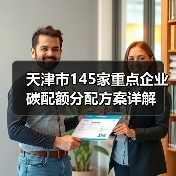天津市145家重点企业碳配额分配方案详解(图4) 天津市145家重点企业碳配额分配方案详解(图4)