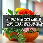 240亿合资成立新能源公司 三峡能源携手蒙能集团布局风光基地(图2) 240亿合资成立新能源公司 三峡能源携手蒙能集团布局风光基地(图2)