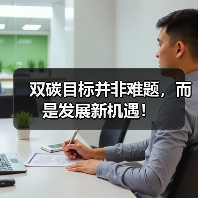 双碳目标并非难题,而是发展新机遇!(图1) 双碳目标并非难题,而是发展新机遇!(图1)