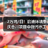 2万吨/日!启迪环境重庆合川项目中微污水工程提前通水!(图2) 2万吨/日!启迪环境重庆合川项目中微污水工程提前通水!(图2)