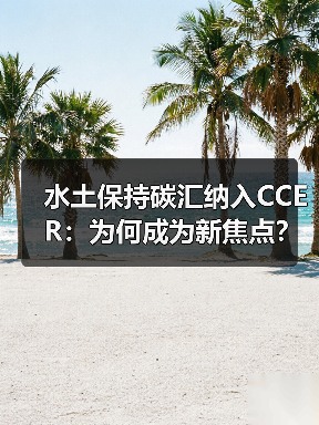 水土保持碳汇纳入CCER:为何成为新焦点?(图1) 水土保持碳汇纳入CCER:为何成为新焦点?(图1)