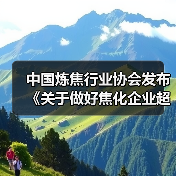 中国炼焦行业协会发布《关于做好焦化企业超低排放改造和评估监测进展情况公示的通知》（图1）