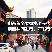 山东首个大型水上光伏项目并网发电，年发电2.2亿千瓦时推动绿色转型（图3）