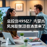 总投资495亿?内蒙古风光制氢项目清单来了!(图4) 总投资495亿?内蒙古风光制氢项目清单来了!(图4)
