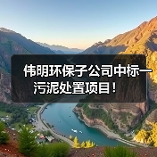 伟明环保子公司中标一污泥处置项目!(图2) 伟明环保子公司中标一污泥处置项目!(图2)