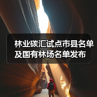 林业碳汇试点市县名单及国有林场名单发布(图2) 林业碳汇试点市县名单及国有林场名单发布(图2)