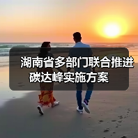湖南省多部门联合推进碳达峰实施方案(图2) 湖南省多部门联合推进碳达峰实施方案(图2)