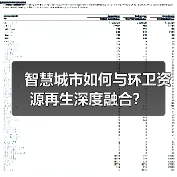 智慧城市如何与环卫资源再生深度融合？（图4）