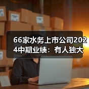 66家水务上市公司2024中期业绩：有人独大、有人退场！（图1）