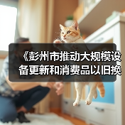 《彭州市推动大规模设备更新和消费品以旧换新行动方案》印发实施(图1) 《彭州市推动大规模设备更新和消费品以旧换新行动方案》印发实施(图1)