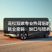 高校双碳专业热背后的就业密码:缺口与培养如何破局?(图1) 高校双碳专业热背后的就业密码:缺口与培养如何破局?(图1)