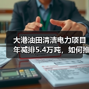 大港油田清洁电力项目年减排5.4万吨,如何推动低碳转型?(图2) 大港油田清洁电力项目年减排5.4万吨,如何推动低碳转型?(图2)
