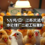 5万吨/日!江苏滨湖污水处理厂二期工程顺利出水运行(图1) 5万吨/日!江苏滨湖污水处理厂二期工程顺利出水运行(图1)