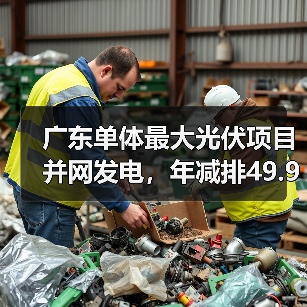 广东单体最大光伏项目并网发电,年减排49.9万吨(图2) 广东单体最大光伏项目并网发电,年减排49.9万吨(图2)