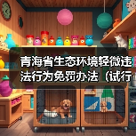 青海省生态环境轻微违法行为免罚办法(试行)(图4) 青海省生态环境轻微违法行为免罚办法(试行)(图4)