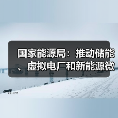 国家能源局:推动储能、虚拟电厂和新能源微电网等新兴市场主体参与交易(图2) 国家能源局:推动储能、虚拟电厂和新能源微电网等新兴市场主体参与交易(图2)
