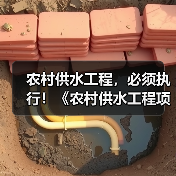 农村供水工程，必须执行！《农村供水工程项目规范（征求意见稿）》公开征求意见！（图3）