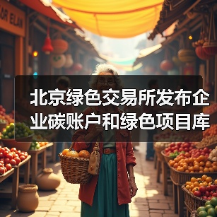 北京绿色交易所发布企业碳账户和绿色项目库系统 助力构建碳排放智能监测和动态核算体系(图3) 北京绿色交易所发布企业碳账户和绿色项目库系统 助力构建碳排放智能监测和动态核算体系(图3)
