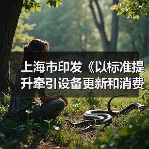 上海市印发《以标准提升牵引设备更新和消费品以旧换新行动计划》（图4）