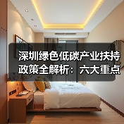 深圳绿色低碳产业扶持政策全解析:六大重点领域+31项具体措施(图4) 深圳绿色低碳产业扶持政策全解析:六大重点领域+31项具体措施(图4)