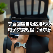 宁夏回族自治区排污权电子交易规程(征求意见稿)(图3) 宁夏回族自治区排污权电子交易规程(征求意见稿)(图3)