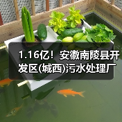 1.16亿!安徽南陵县开发区(城西)污水处理厂二期工程招标(图3) 1.16亿!安徽南陵县开发区(城西)污水处理厂二期工程招标(图3)