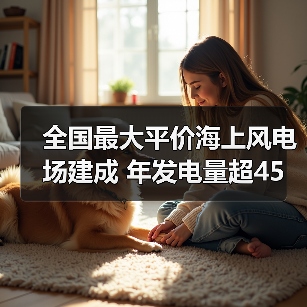 全国最大平价海上风电场建成 年发电量超45亿千瓦时(图2) 全国最大平价海上风电场建成 年发电量超45亿千瓦时(图2)