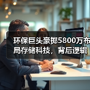 环保巨头豪掷5800万布局存储科技，背后逻辑是什么？（图4）
