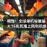 领跑!全球单机容量最大16兆瓦海上风电机组下线(图4) 领跑!全球单机容量最大16兆瓦海上风电机组下线(图4)