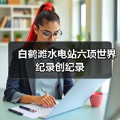 白鹤滩水电站六项世界纪录创纪录(图4) 白鹤滩水电站六项世界纪录创纪录(图4)