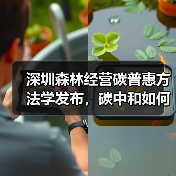 深圳森林经营碳普惠方法学发布,碳中和如何实现?(图1) 深圳森林经营碳普惠方法学发布,碳中和如何实现?(图1)