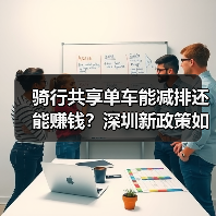 骑行共享单车能减排还能赚钱?深圳新政策如何落地(图2) 骑行共享单车能减排还能赚钱?深圳新政策如何落地(图2)